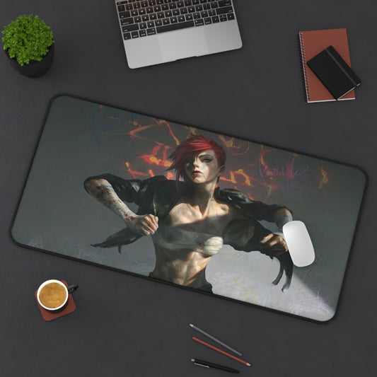League of Legends Jinx Desk Mat