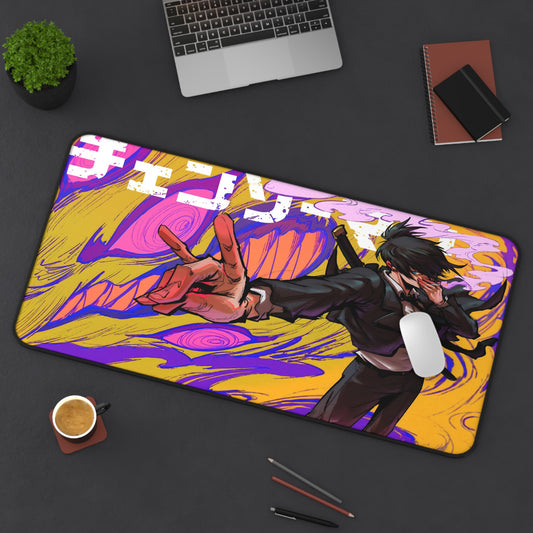 Chainsaw Man Aki Desk Mat