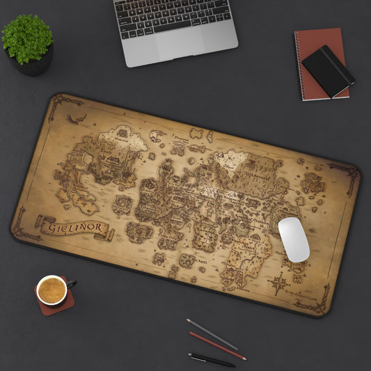 Custom OSRS Map Mousepad