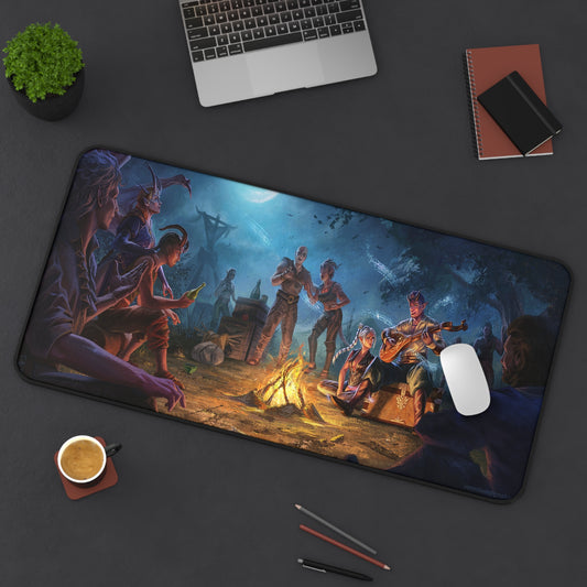 Baldurs Gate 3 Camp  Desk Mat