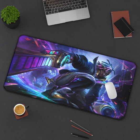 LoL Ekko Skins Desk Mat Collection