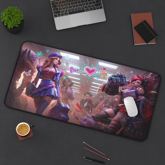 Arcane Vi and Caitlyn Mouse Pad